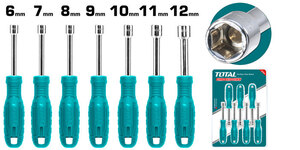 TOTAL 7PCS NUT SCREWDRIVER SET (TNSS0701)