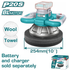 TOTAL Cordless polisher (TOPLI202548)
