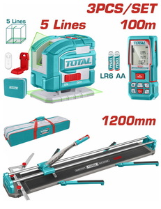 TOTAL Tile cutter kit (TOS250911)