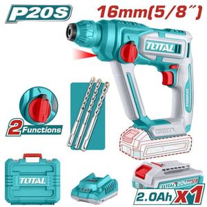 TOTAL Cordless rotary hammer (TRHLI201681E)