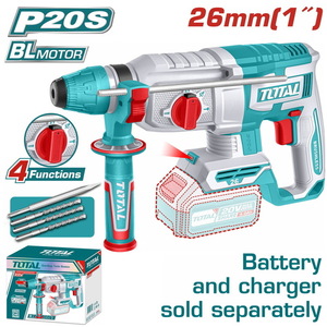 TOTAL Cordless rotary hammer (TRHLI20268)