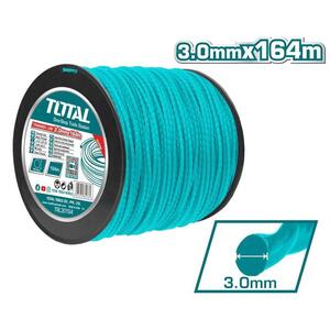 TOTAL ΜΕΣΙΝΕΖΑ ΣΤΡΟΓΓΥΛΗ ΚΑΡΟΥΛΙ 3mm - 164m (TRL30164)