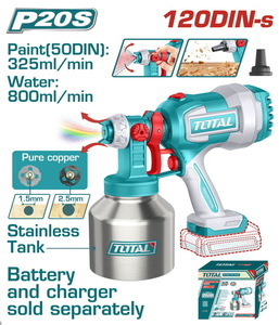 TOTAL Cordless spray gun (TSGLI20041)