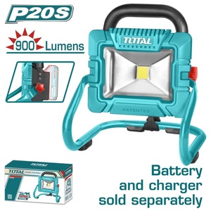 TOTAL Lithium-ion portable lamp 20V (TWLI2025)